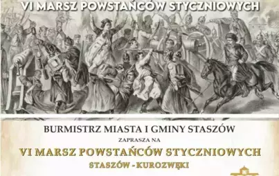 Zdjęcie do VI MARSZ POWSTAŃC&Oacute;W STYCZNIOWYCH STASZ&Oacute;W