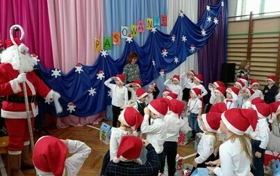 Zdjęcie do Pasowanie na Przedszkolaka i spotkanie z Mikołajem